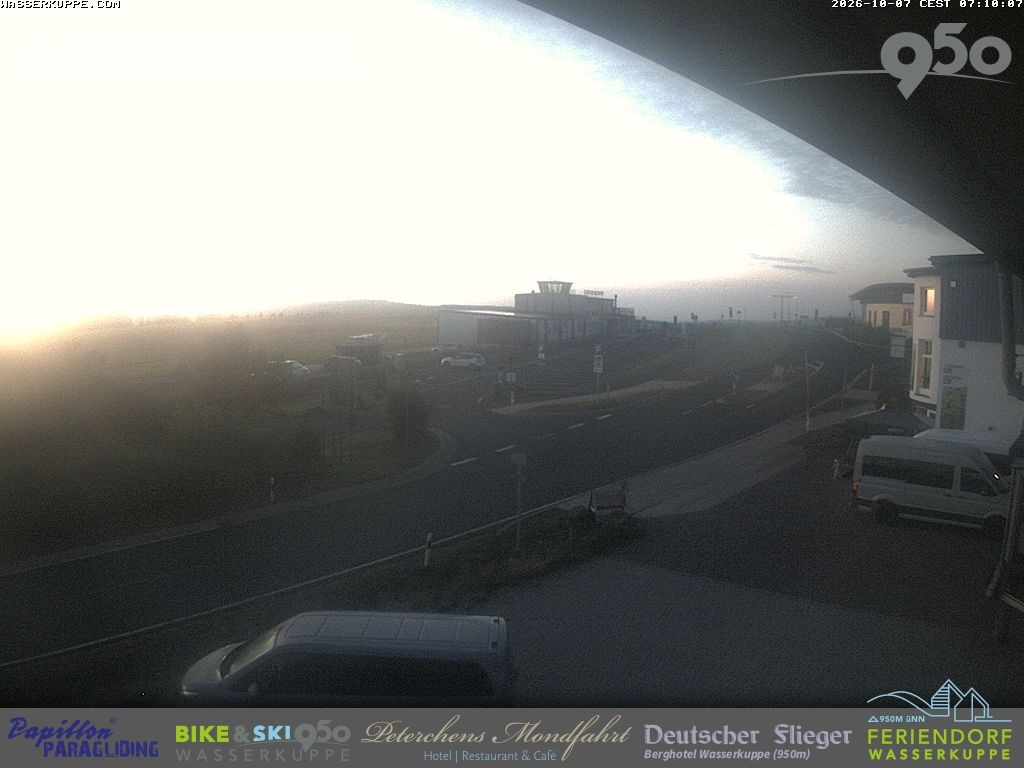 Archived image Webcam Flying School Papillon at Wasserkuppe
