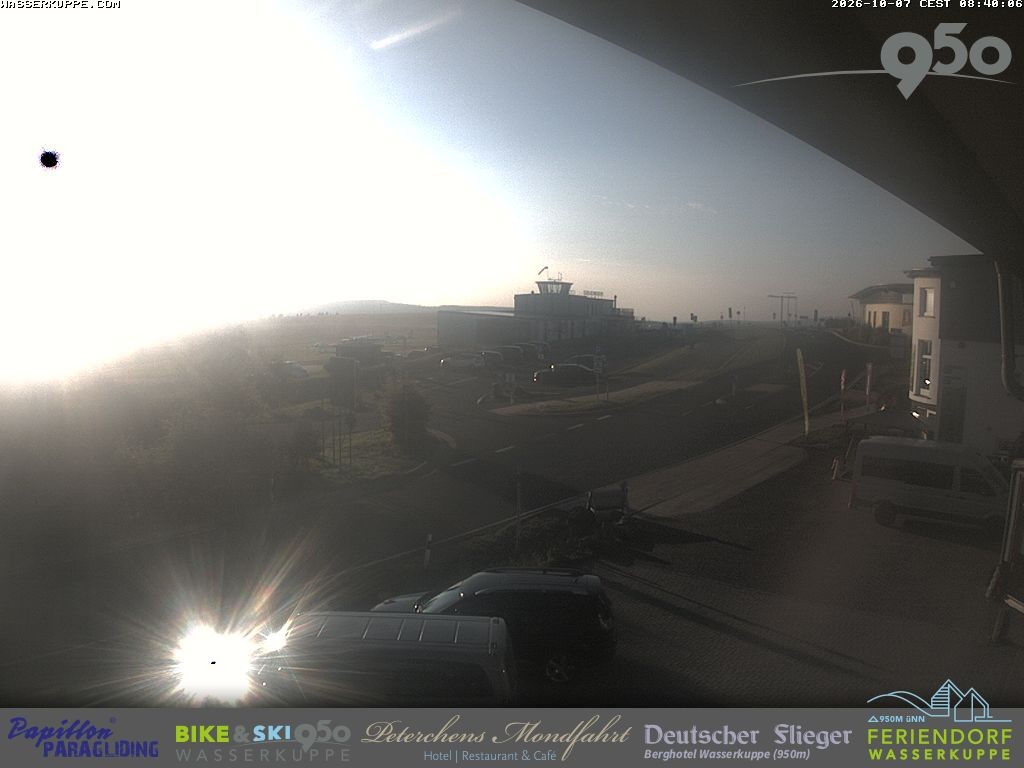 Archived image Webcam Flying School Papillon at Wasserkuppe