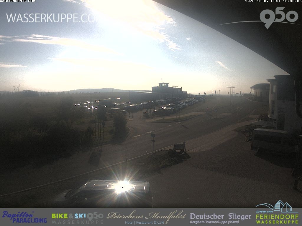 Archived image Webcam Flying School Papillon at Wasserkuppe