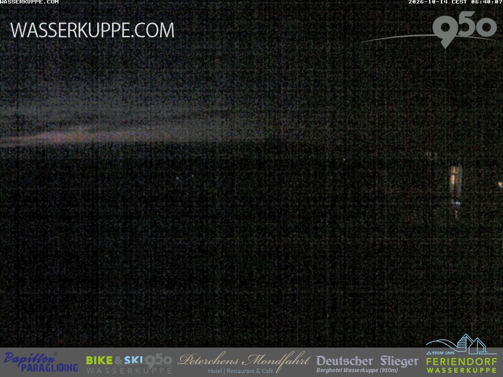 Archiv Foto Webcam Wasserkuppe: Gleitschirm-Flugschule Papillon