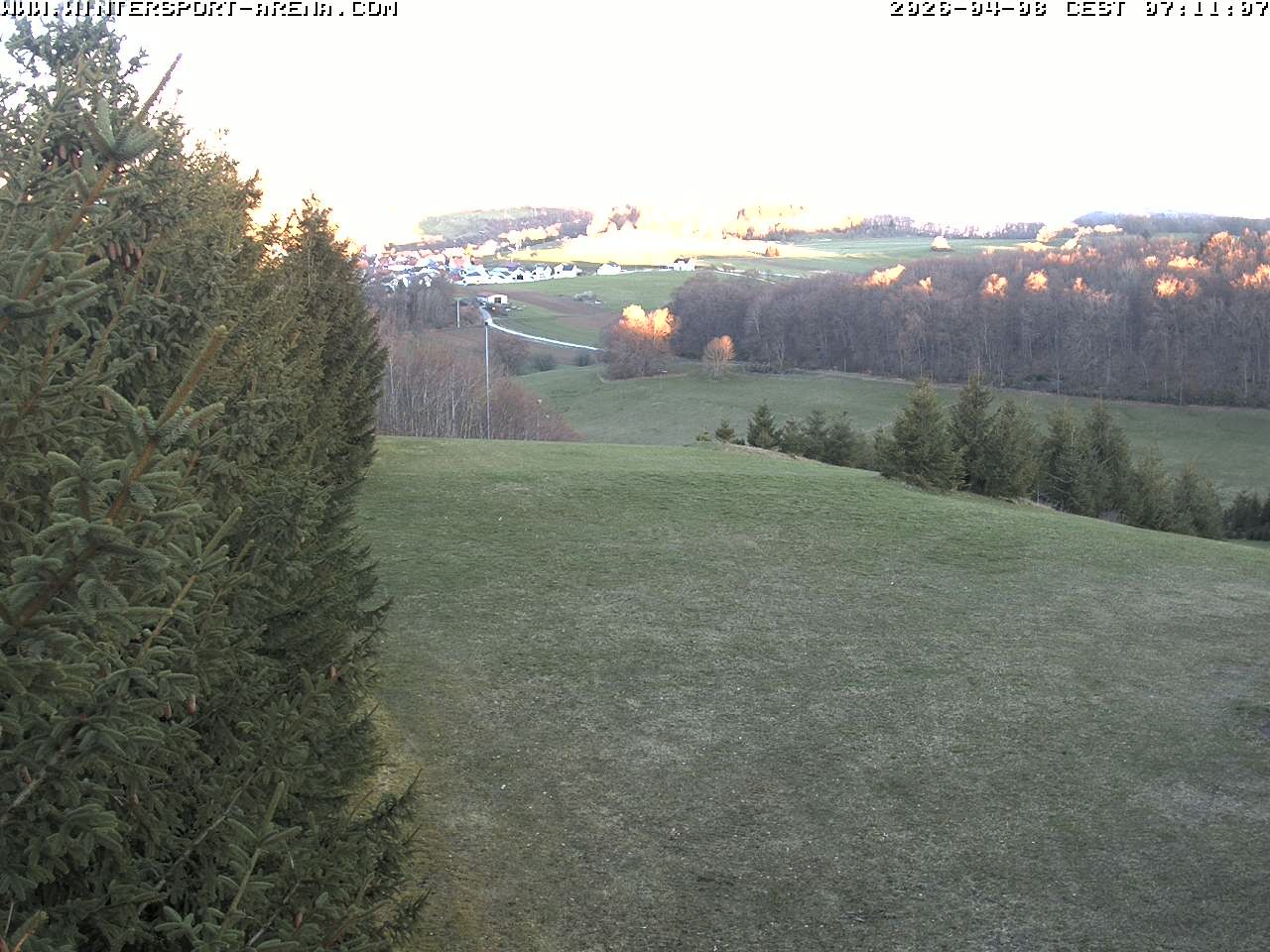Archived image Webcam Holzelfingen - Salach Lifts