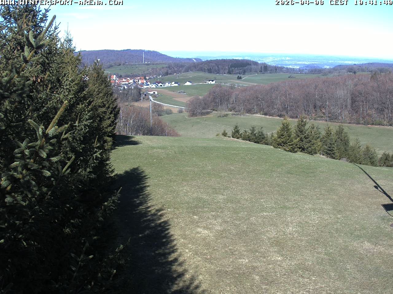 Archived image Webcam Holzelfingen - Salach Lifts