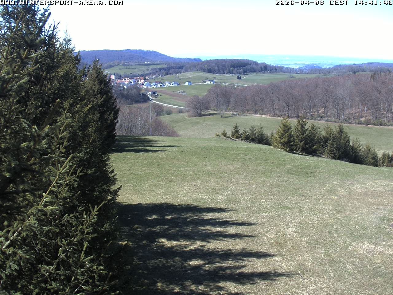 Archived image Webcam Holzelfingen - Salach Lifts