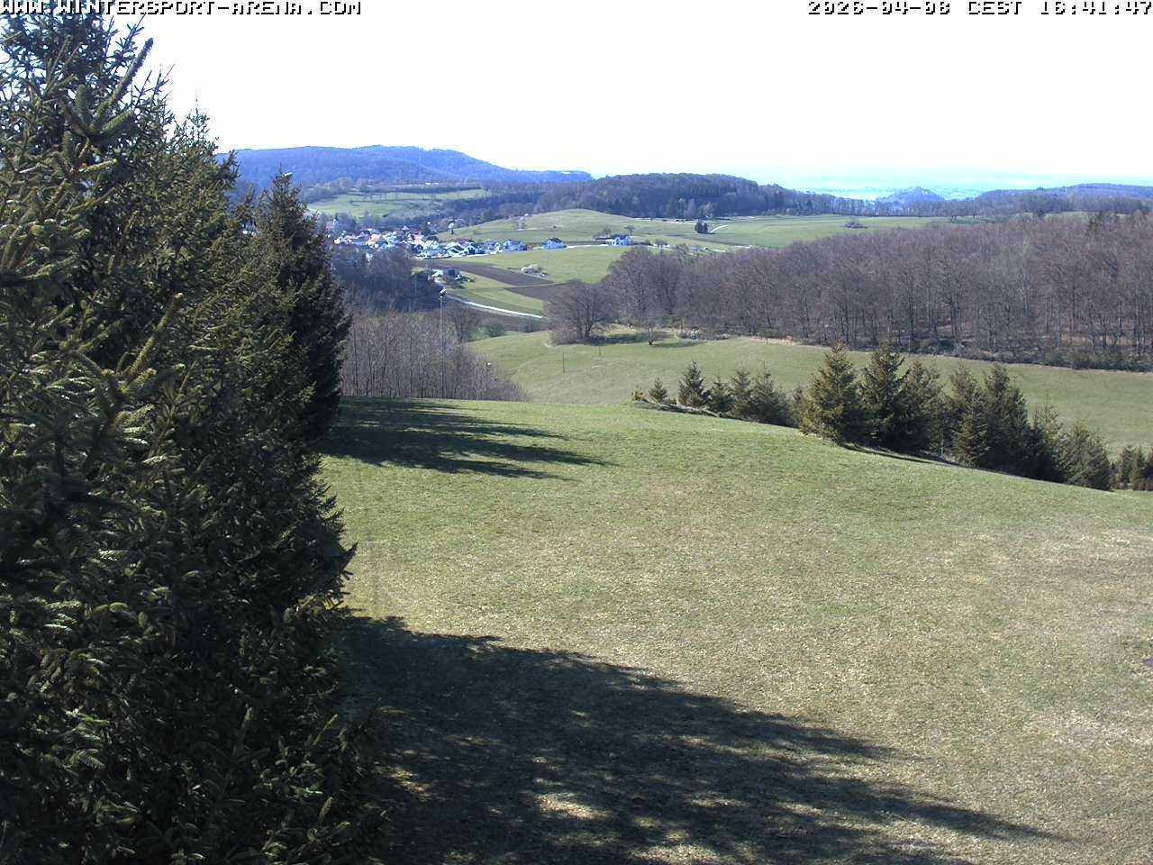 Archived image Webcam Holzelfingen - Salach Lifts