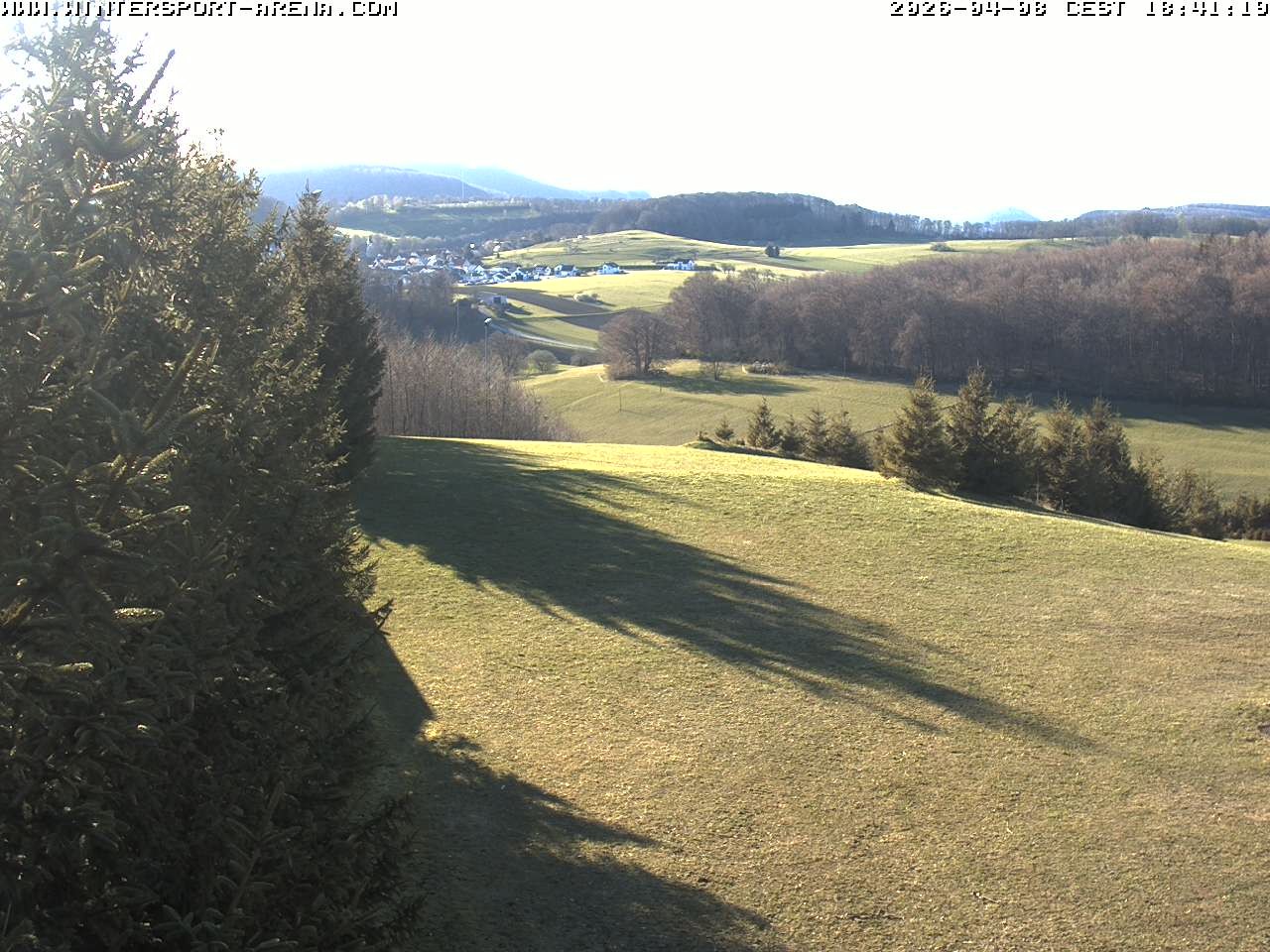 Archived image Webcam Holzelfingen - Salach Lifts