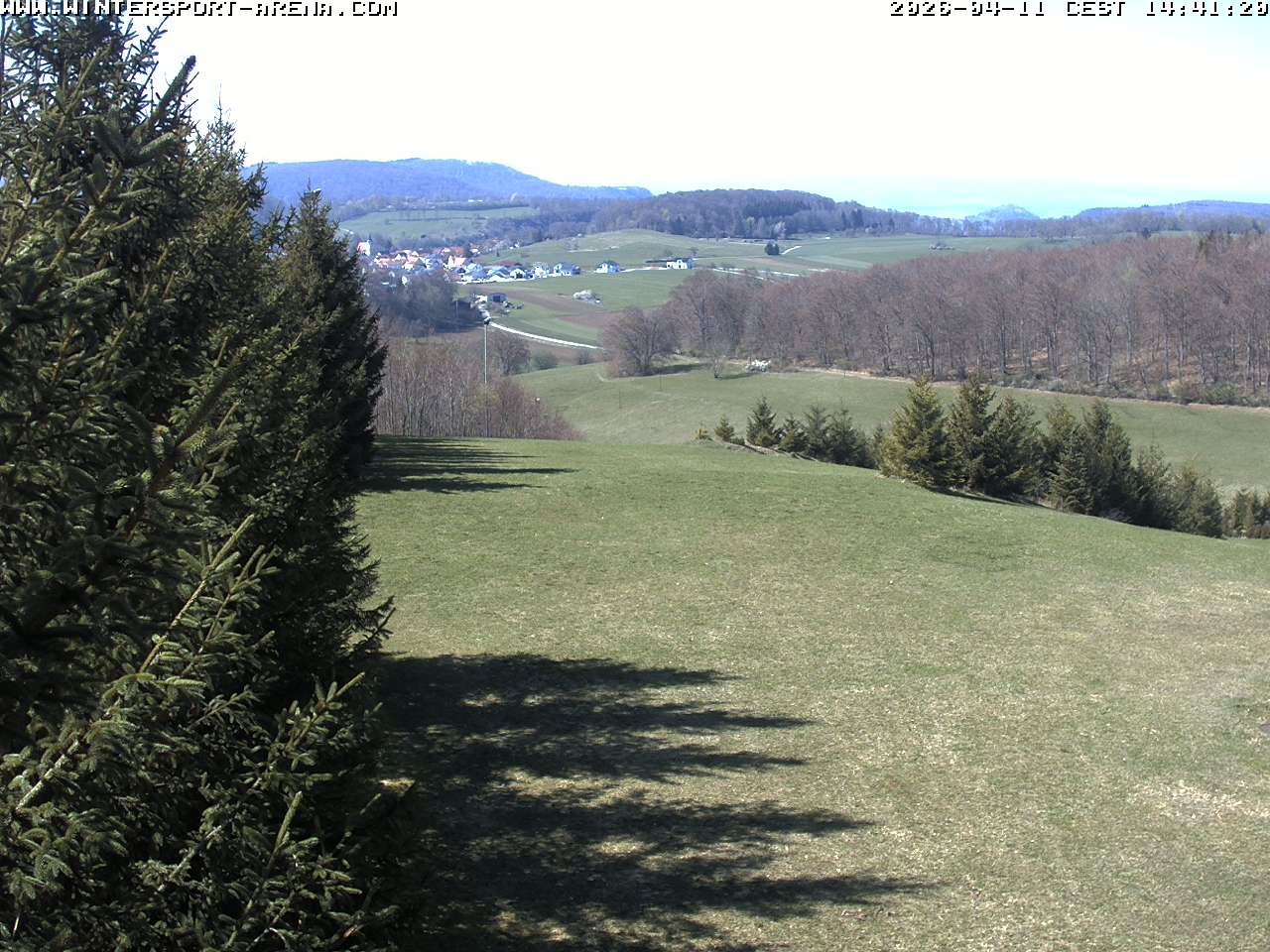 Archived image Webcam Holzelfingen - Salach Lifts
