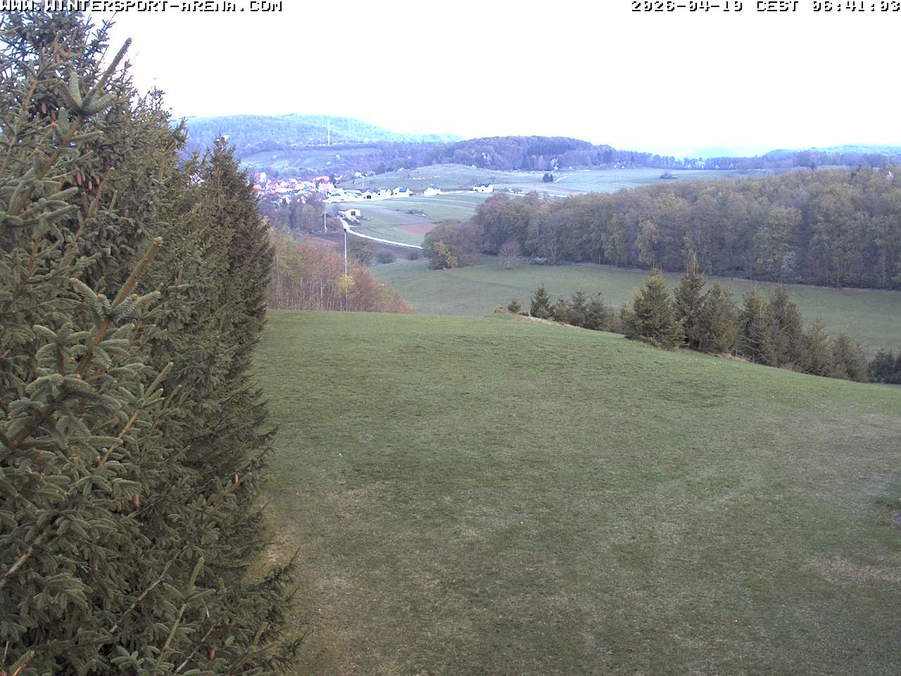Archived image Webcam Holzelfingen - Salach Lifts