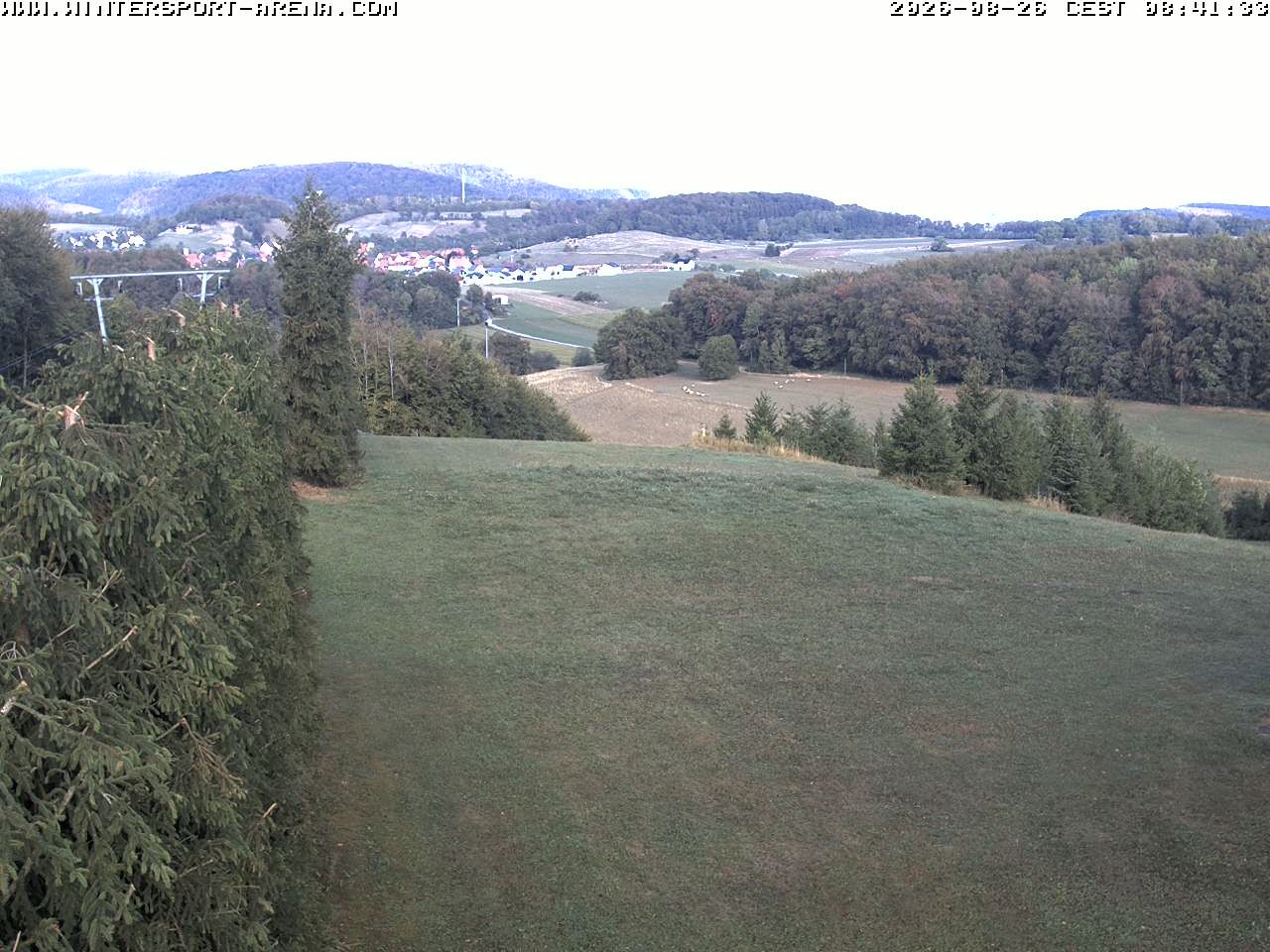 Archived image Webcam Holzelfingen - Salach Lifts
