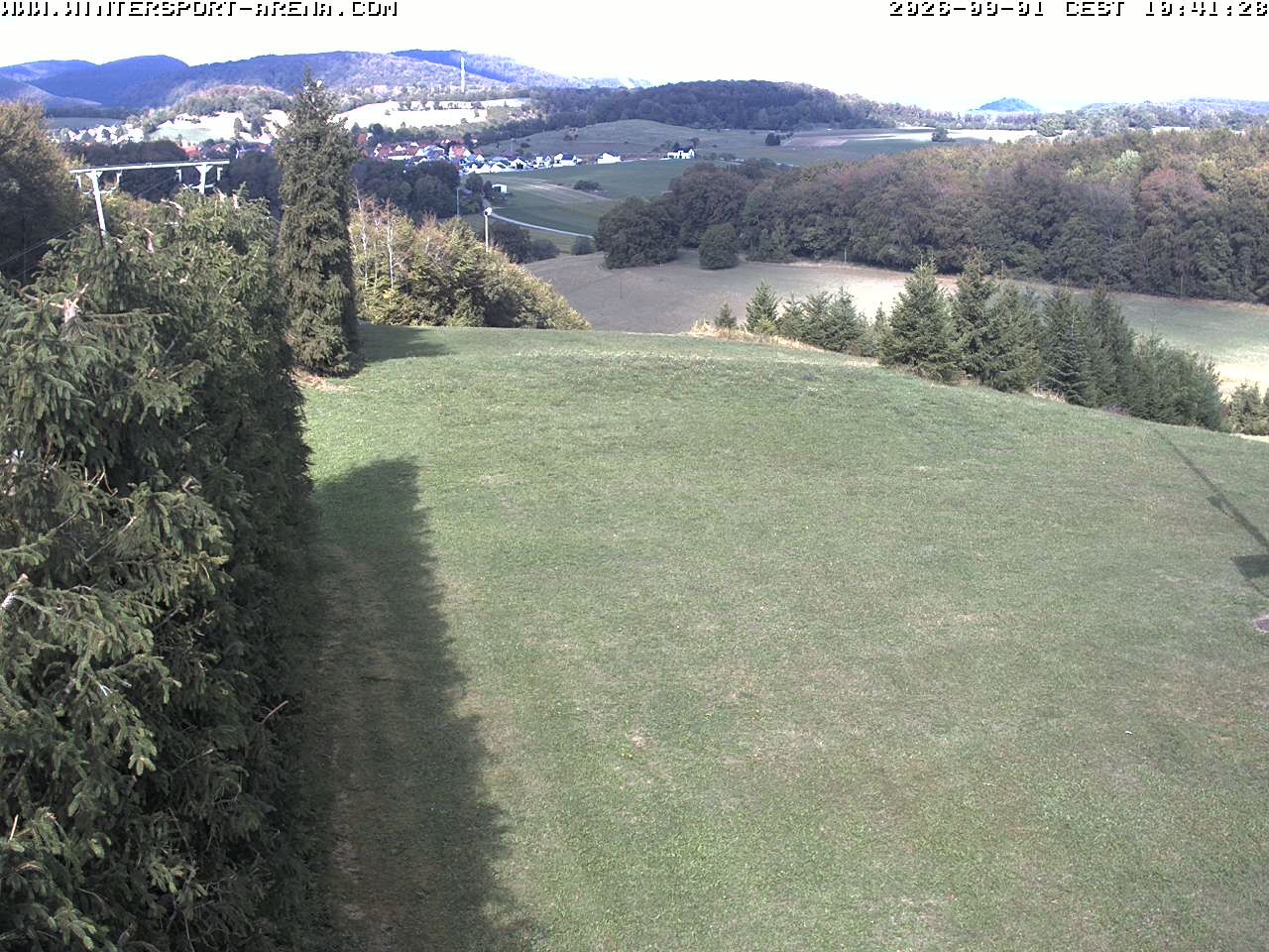 Archived image Webcam Holzelfingen - Salach Lifts