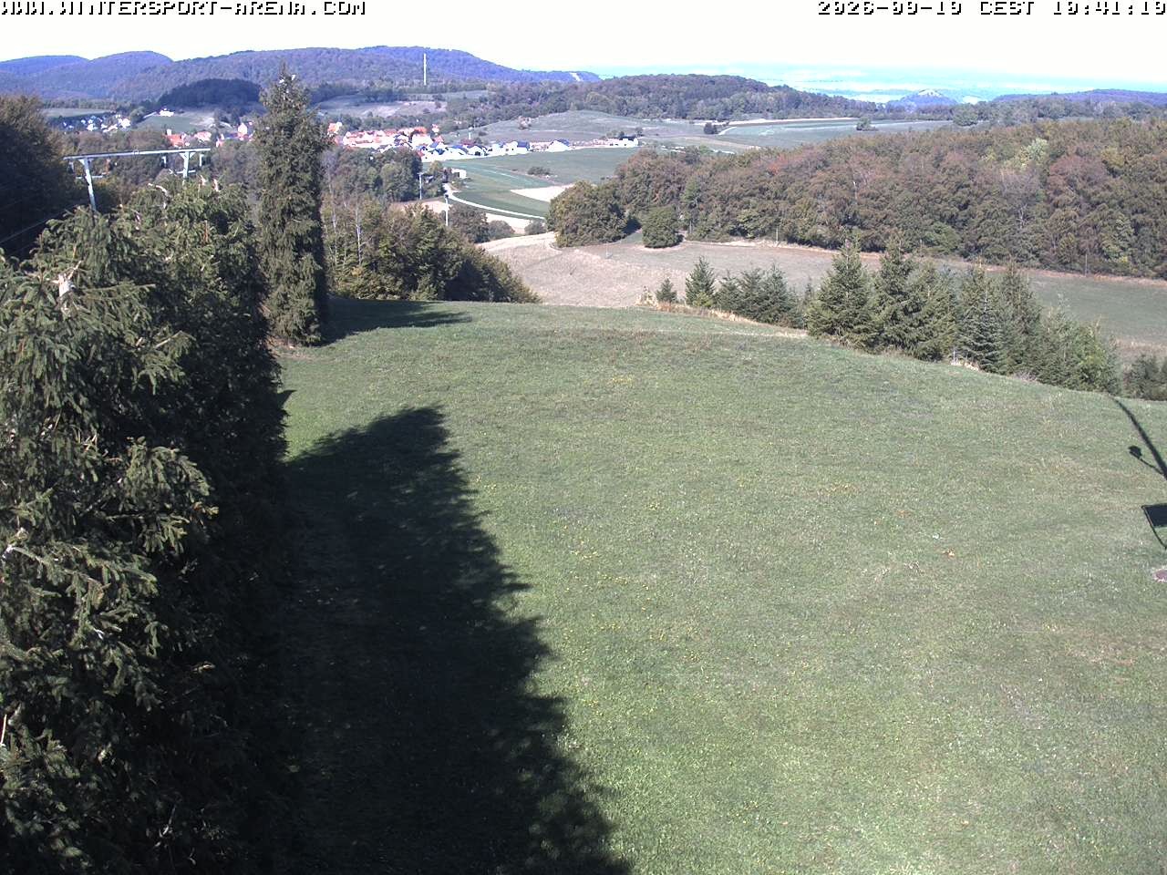 Archived image Webcam Holzelfingen - Salach Lifts