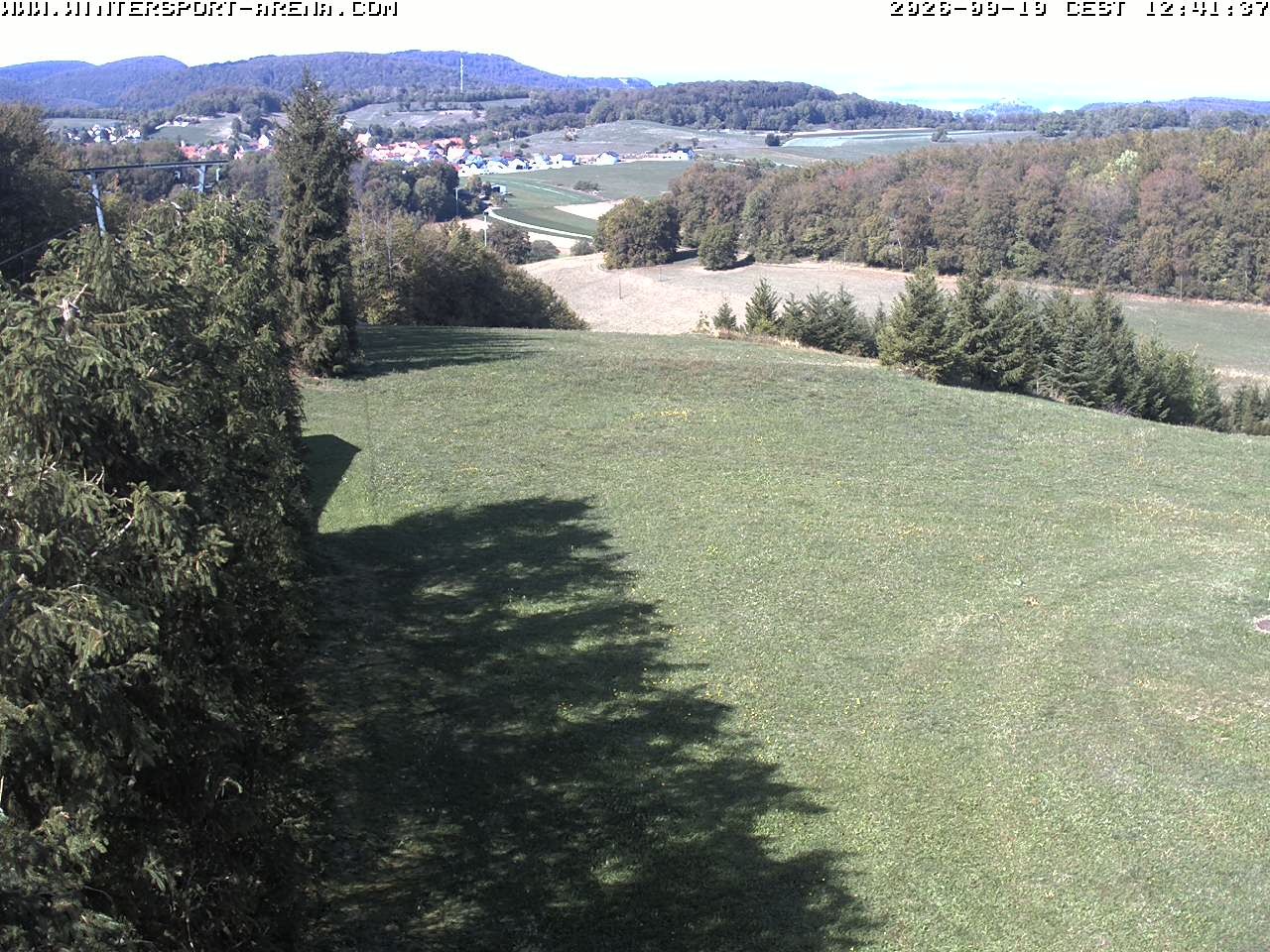 Archived image Webcam Holzelfingen - Salach Lifts