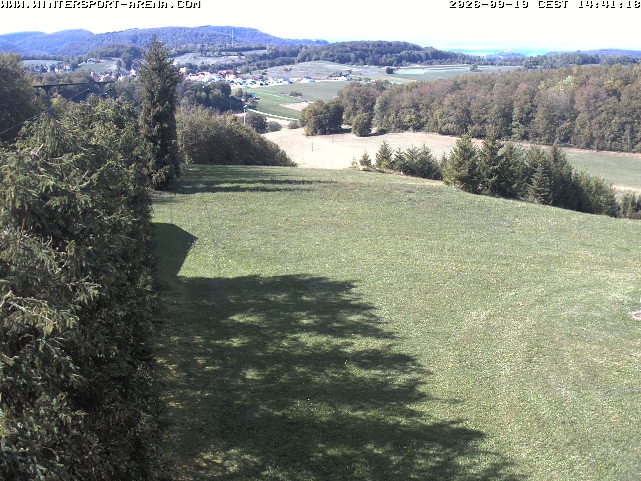 Archived image Webcam Holzelfingen - Salach Lifts