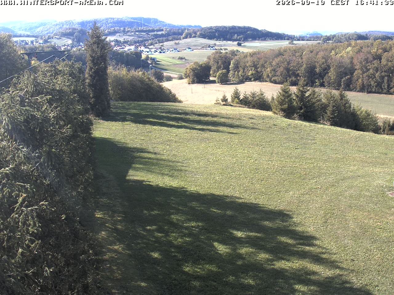 Archived image Webcam Holzelfingen - Salach Lifts