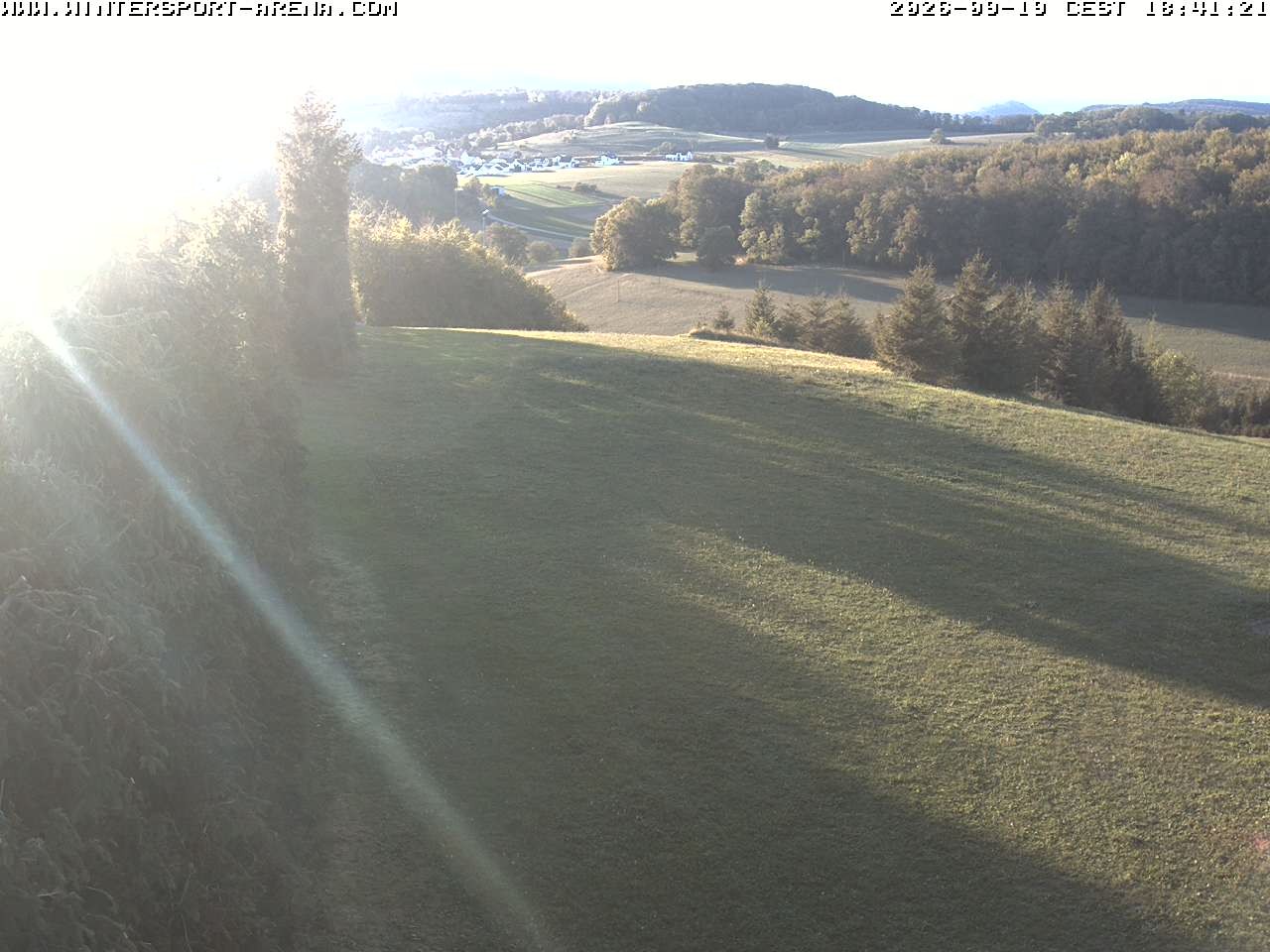 Archived image Webcam Holzelfingen - Salach Lifts