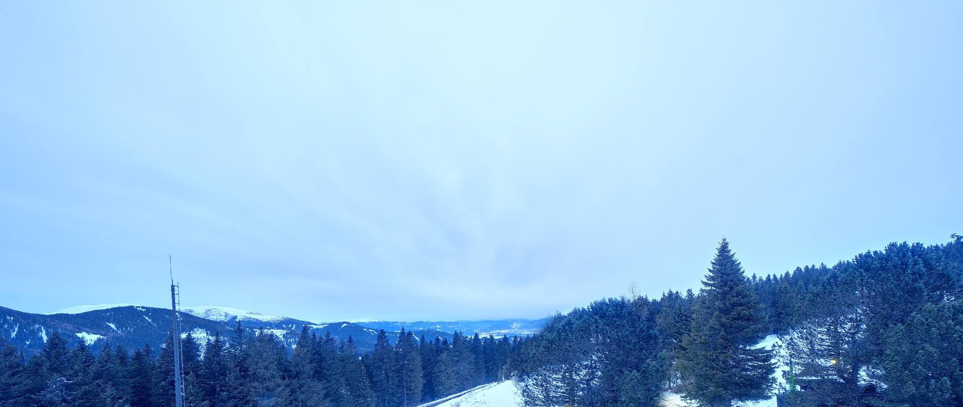 Archiv Foto Webcam Gaberlhaus - Westblick