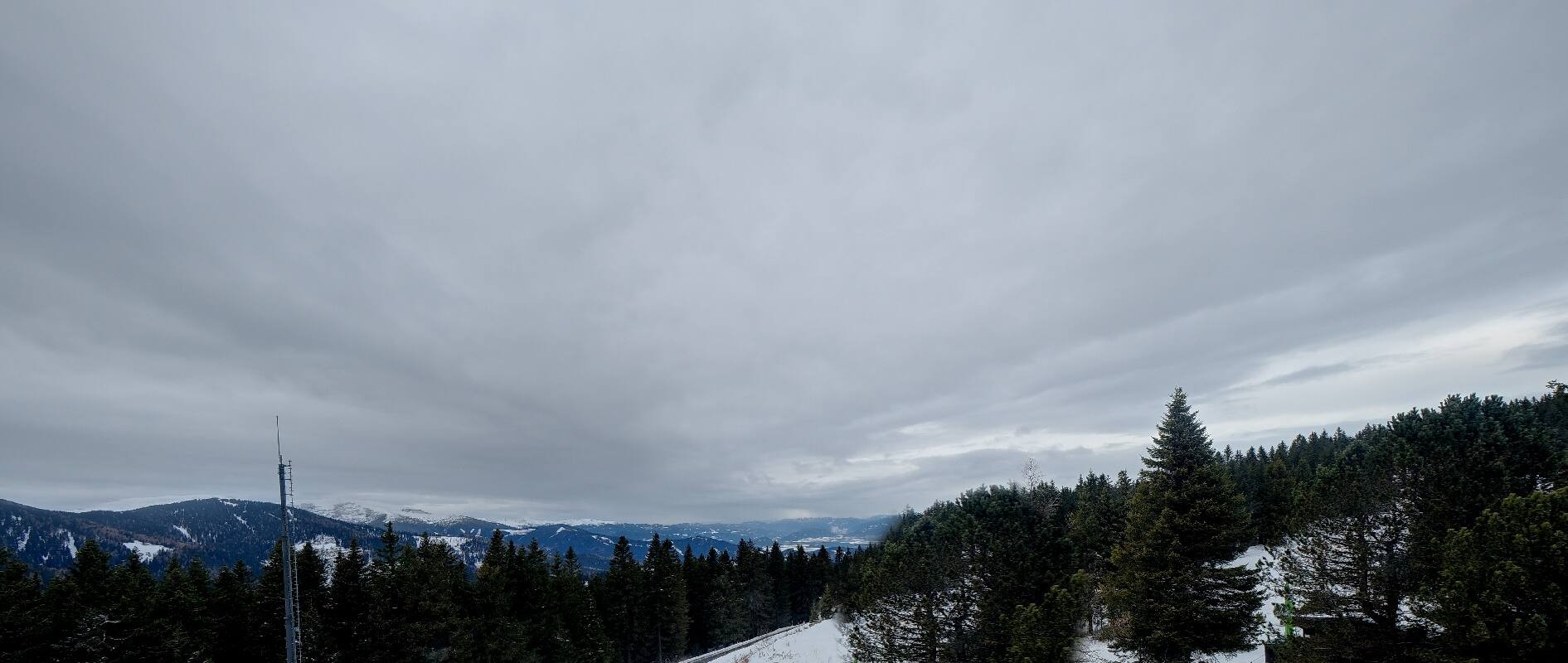 Archiv Foto Webcam Gaberlhaus - Westblick