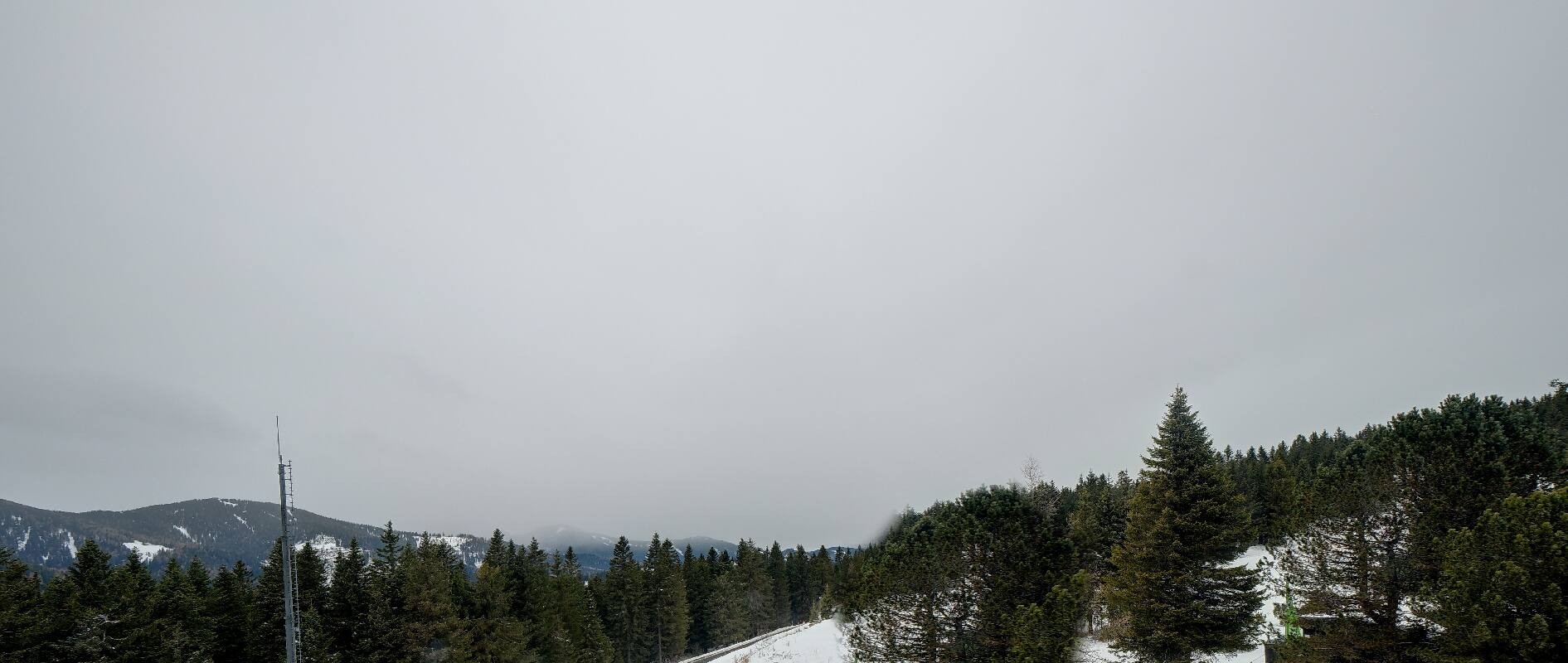 Archiv Foto Webcam Gaberlhaus - Westblick