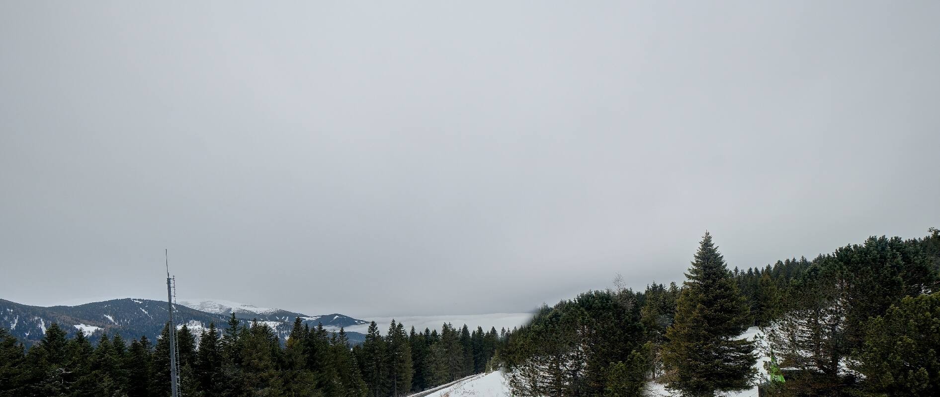 Archiv Foto Webcam Gaberlhaus - Westblick