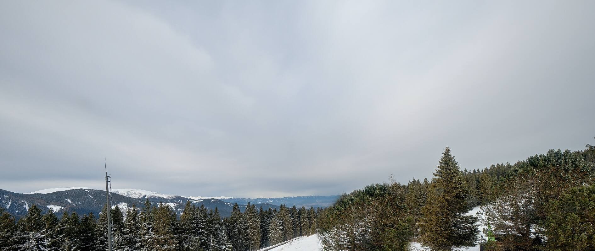 Archiv Foto Webcam Gaberlhaus - Westblick