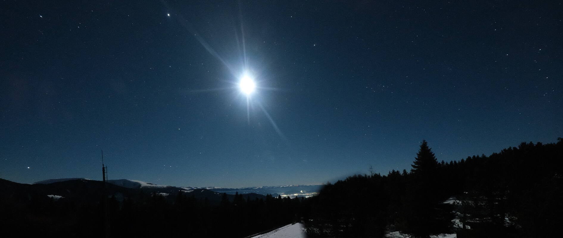 Archiv Foto Webcam Gaberlhaus - Westblick