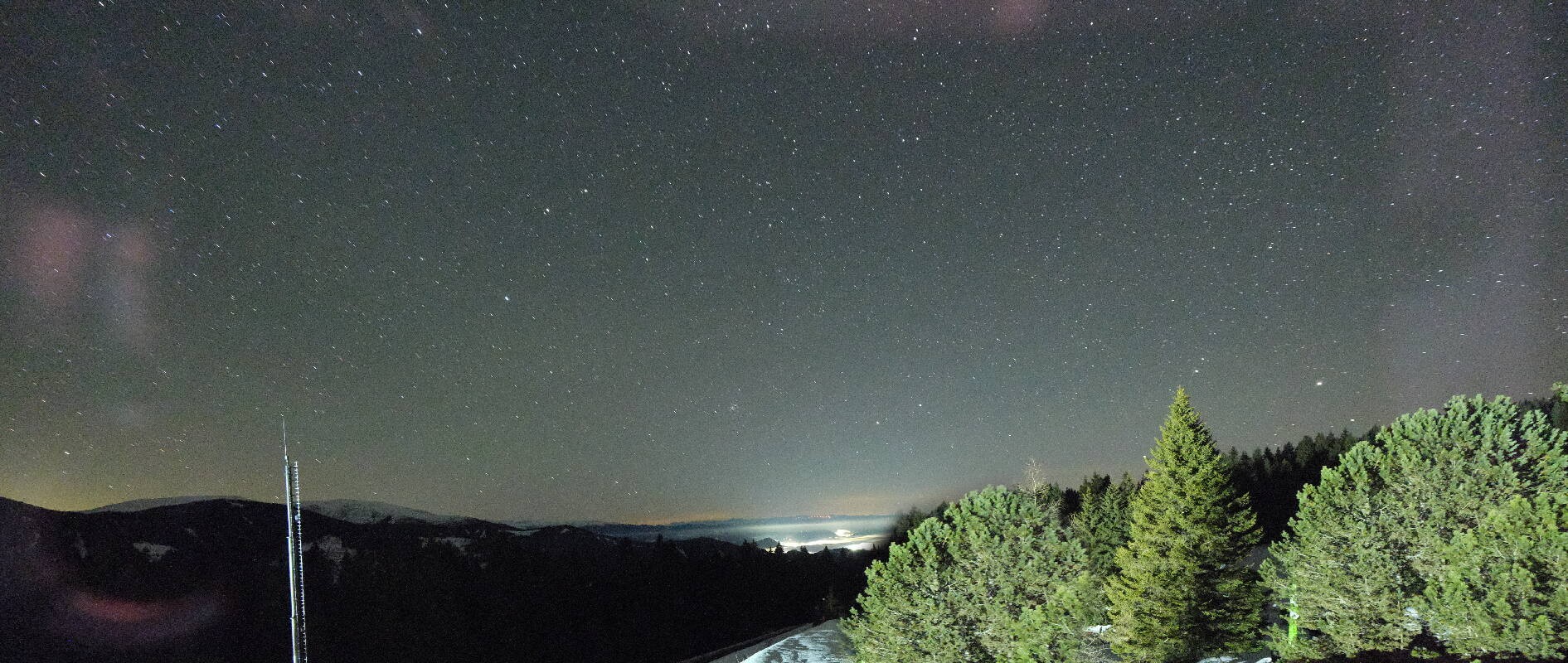 Archiv Foto Webcam Gaberlhaus - Westblick