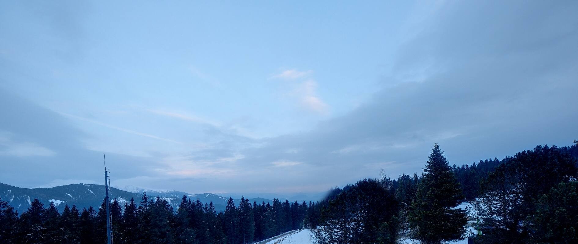 Archiv Foto Webcam Gaberlhaus - Westblick