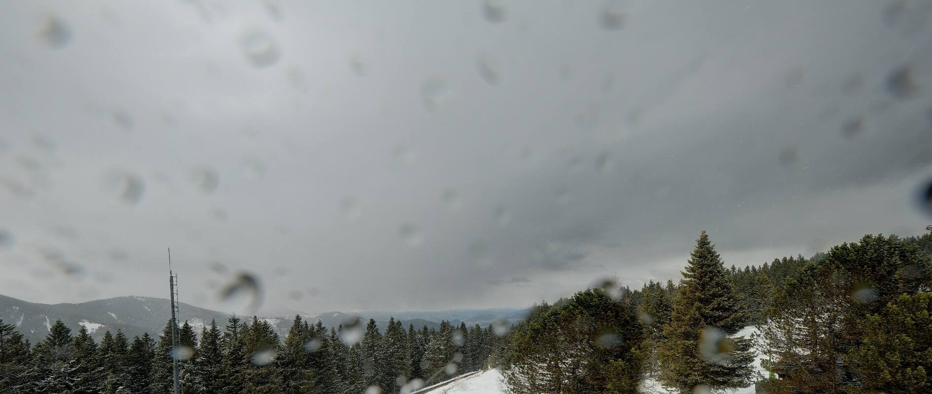 Archiv Foto Webcam Gaberlhaus - Westblick