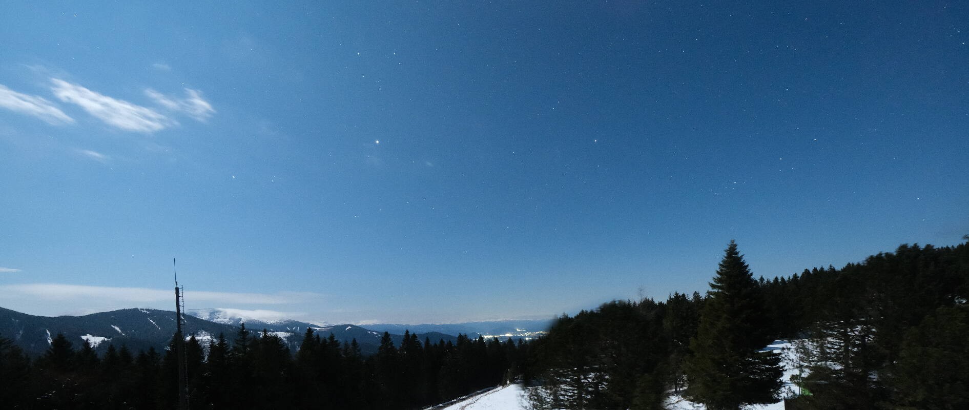 Archived image Webcam Gaberlhaus - Western view