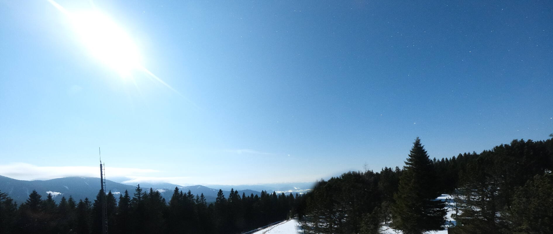 Archived image Webcam Gaberlhaus - Western view