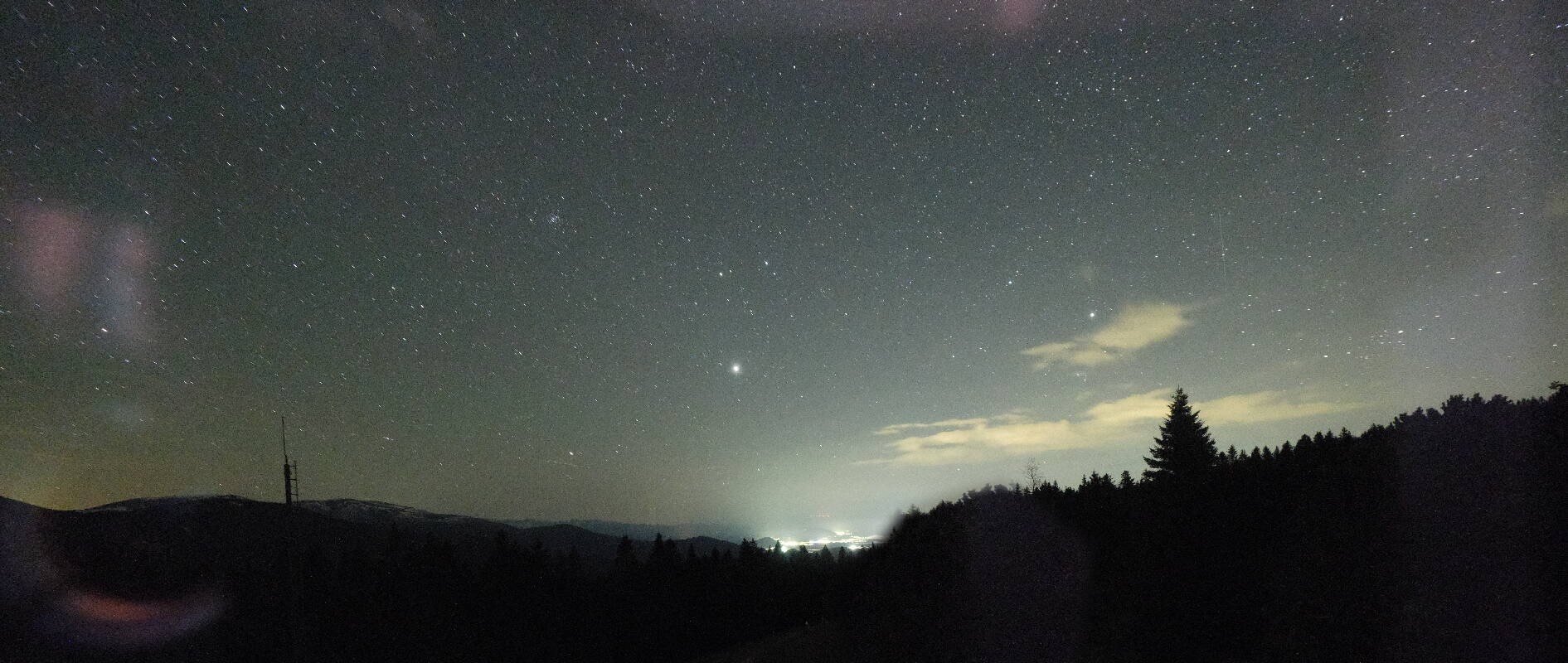 Archiv Foto Webcam Gaberlhaus - Westblick