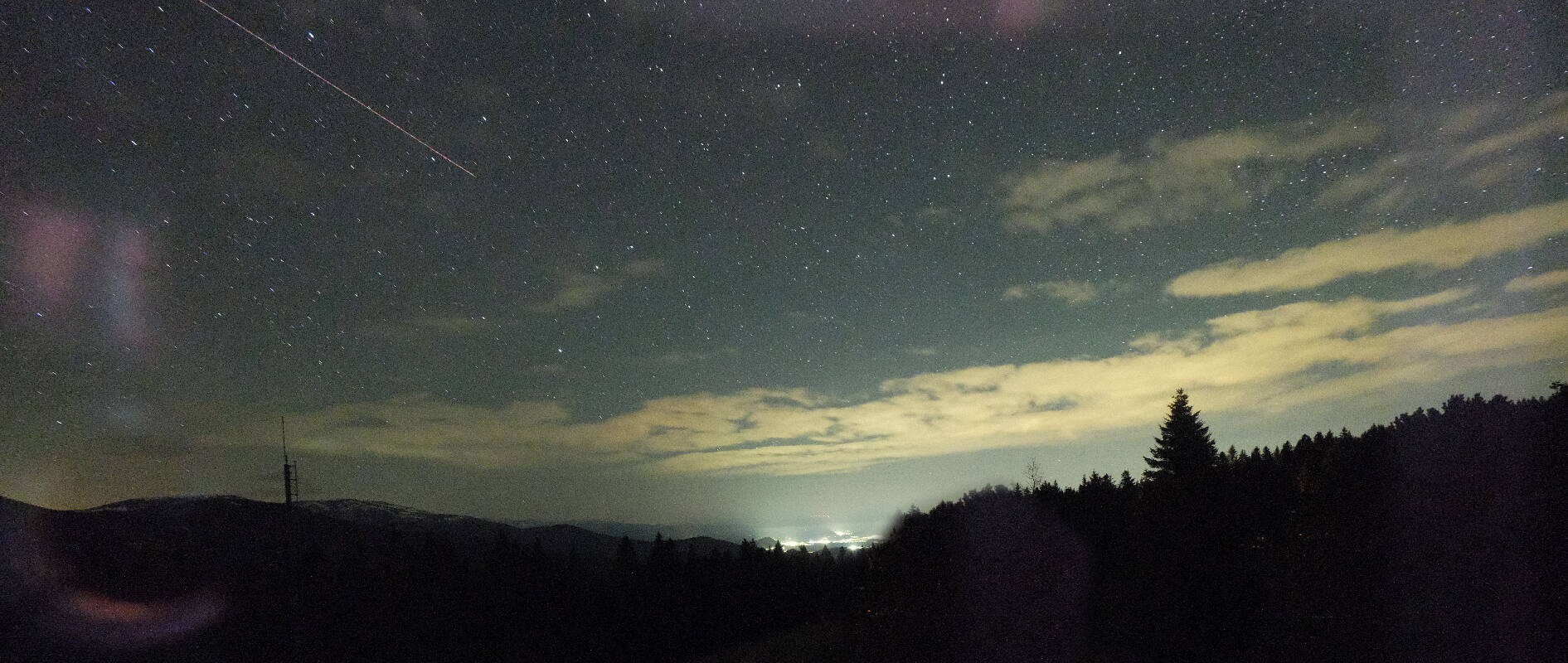 Archiv Foto Webcam Gaberlhaus - Westblick