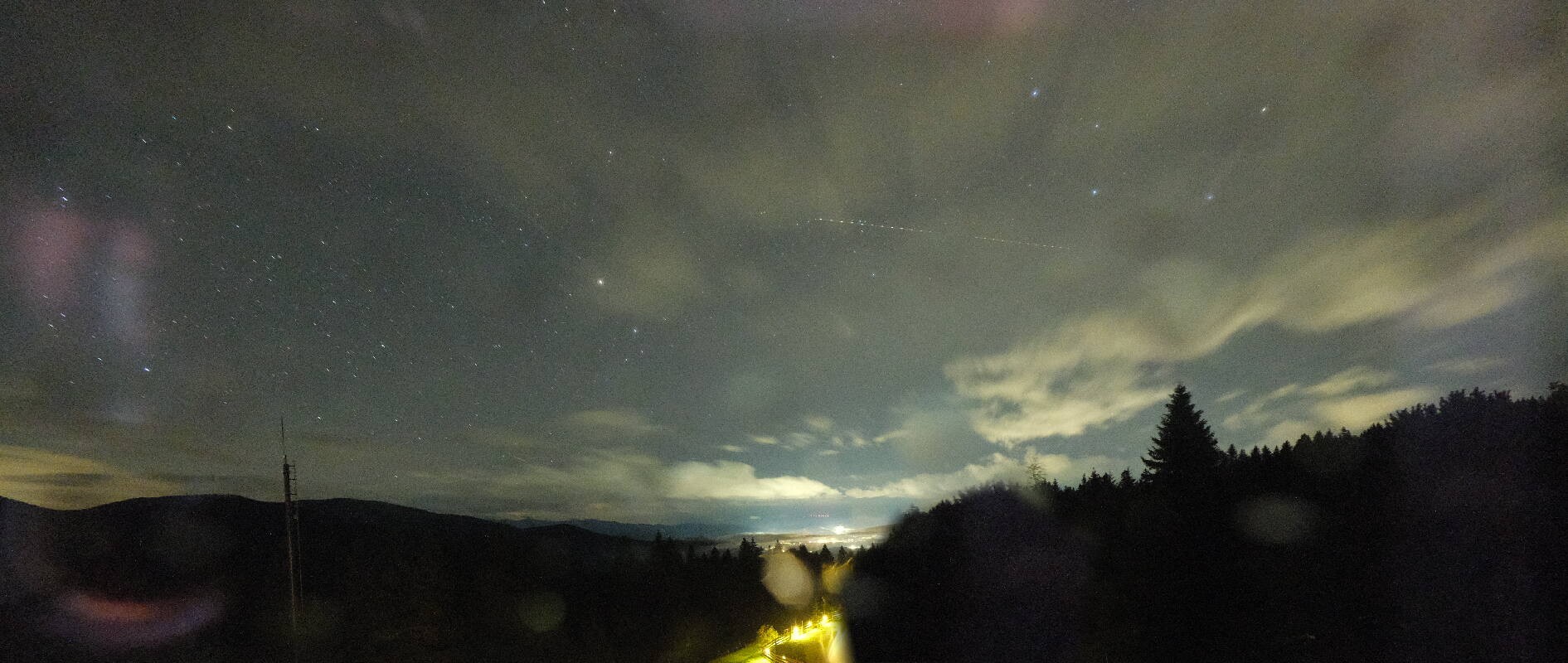 Archiv Foto Webcam Gaberlhaus - Westblick