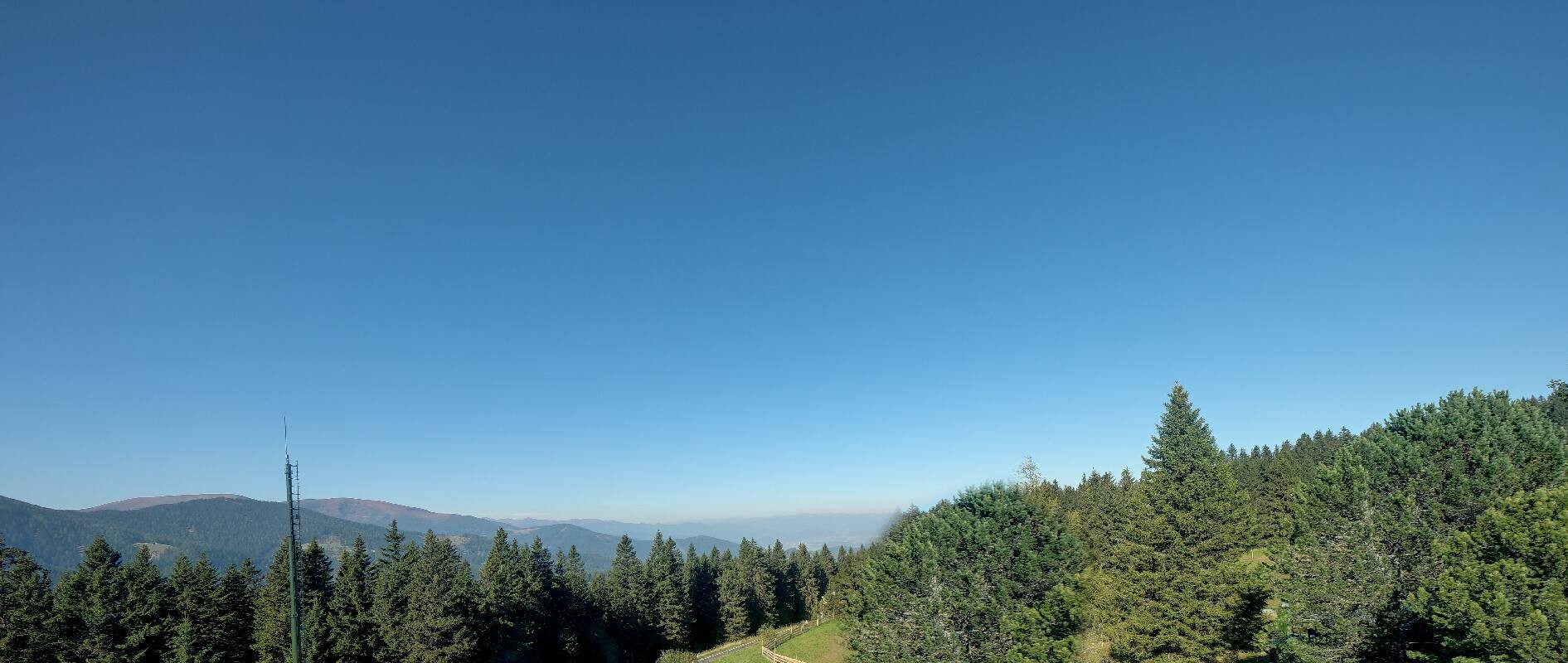Archiv Foto Webcam Gaberlhaus - Westblick