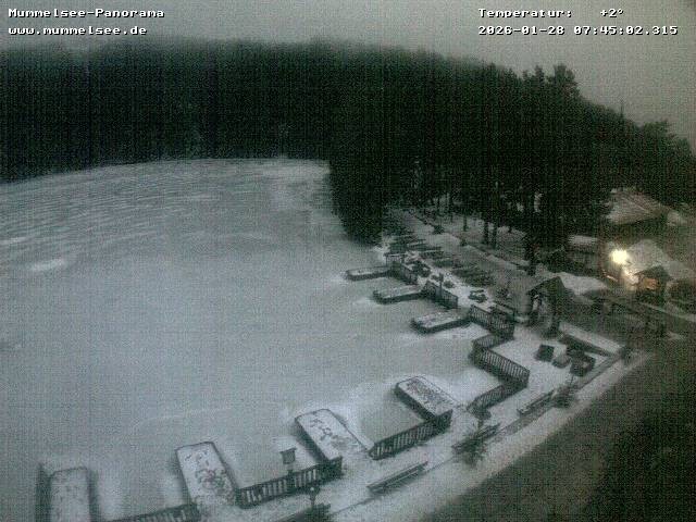 Archived image Webcam Panoramic view of Lake Mummelsee