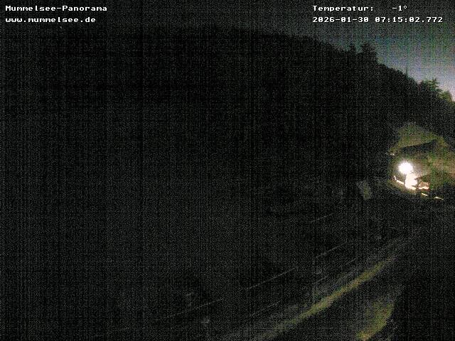 Archived image Webcam Panoramic view of Lake Mummelsee