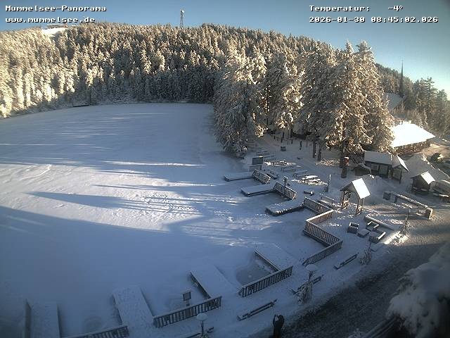 Archived image Webcam Panoramic view of Lake Mummelsee