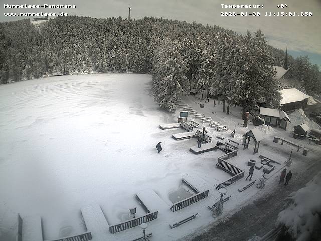 Archived image Webcam Panoramic view of Lake Mummelsee