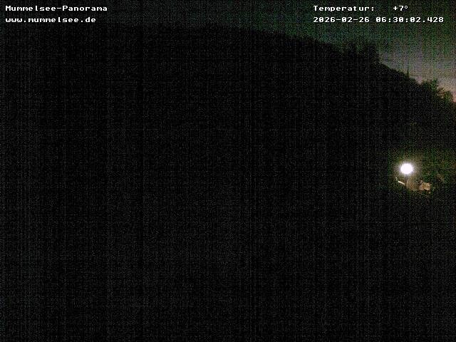 Archived image Webcam Panoramic view of Lake Mummelsee