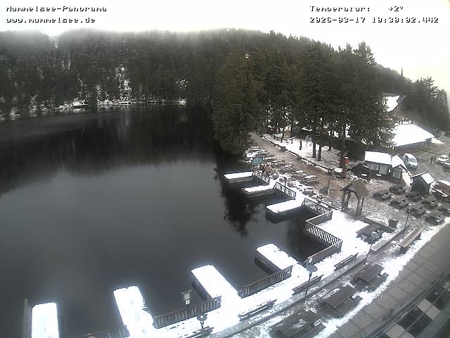 Archiv Foto Webcam Panoramablick auf den Mummelsee
