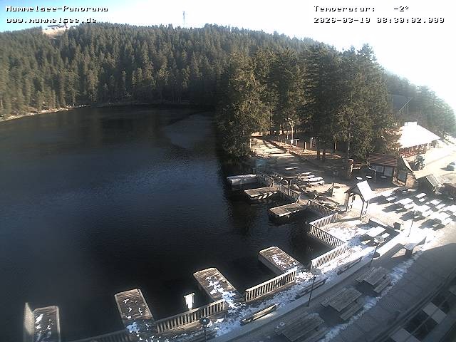 Archiv Foto Webcam Panoramablick auf den Mummelsee