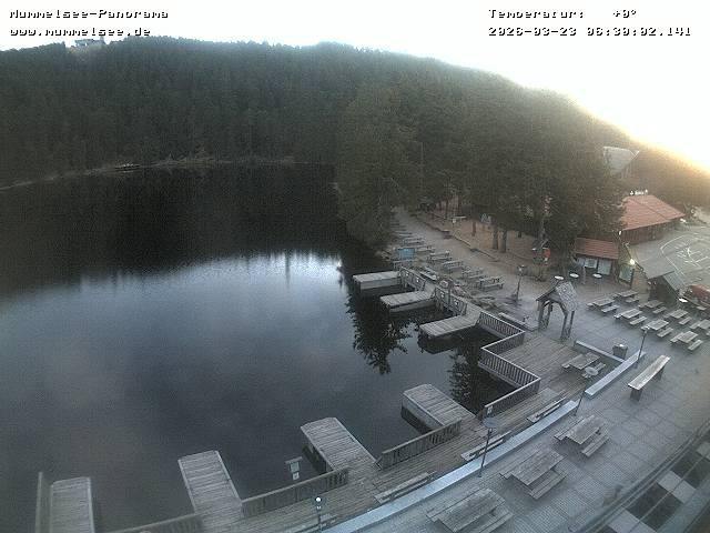 Archiv Foto Webcam Panoramablick auf den Mummelsee