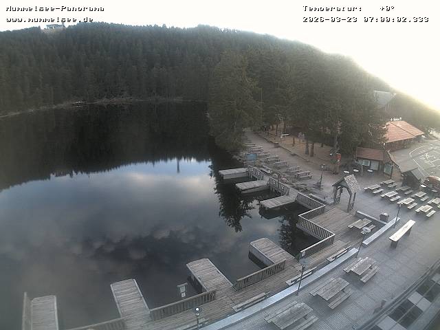 Archiv Foto Webcam Panoramablick auf den Mummelsee