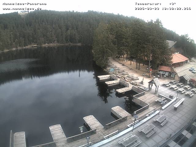 Archiv Foto Webcam Panoramablick auf den Mummelsee