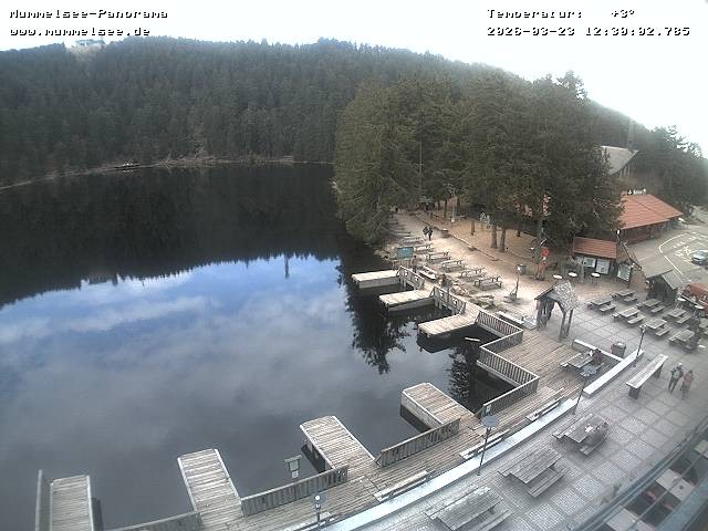 Archiv Foto Webcam Panoramablick auf den Mummelsee