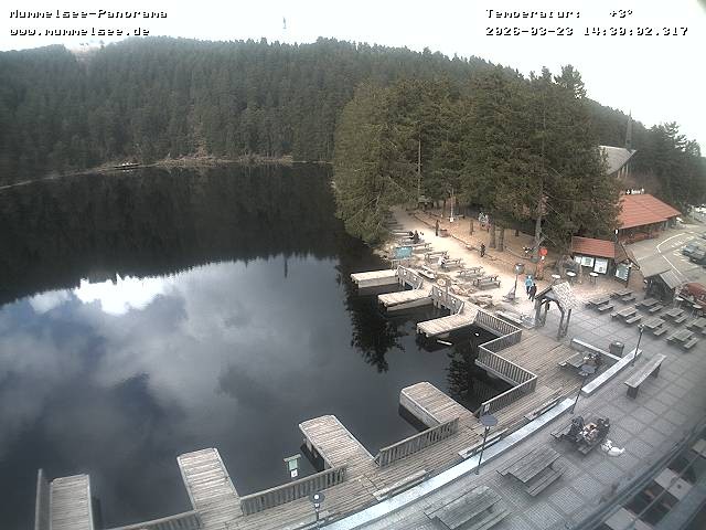 Archiv Foto Webcam Panoramablick auf den Mummelsee