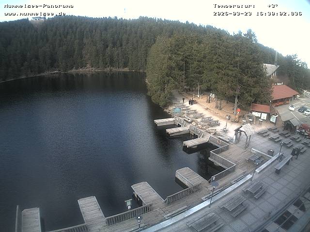 Archiv Foto Webcam Panoramablick auf den Mummelsee
