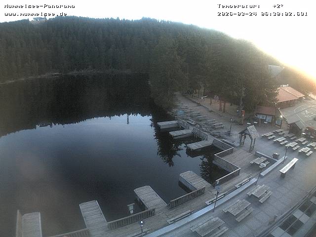 Archiv Foto Webcam Panoramablick auf den Mummelsee