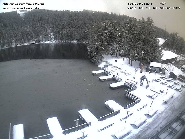 Archiv Foto Webcam Panoramablick auf den Mummelsee