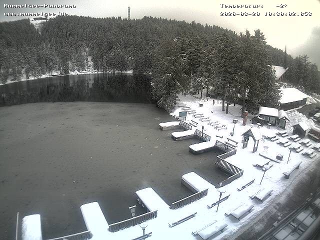 Archiv Foto Webcam Panoramablick auf den Mummelsee