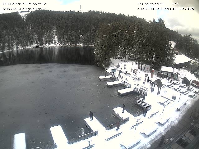 Archiv Foto Webcam Panoramablick auf den Mummelsee